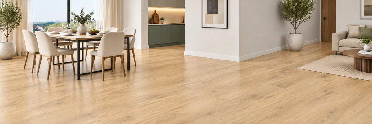 Elara Oak Wood-Look Flooring – Natural Wood Grain with 8 Color Options and Embossed Texture for SPC/WPC/LVT