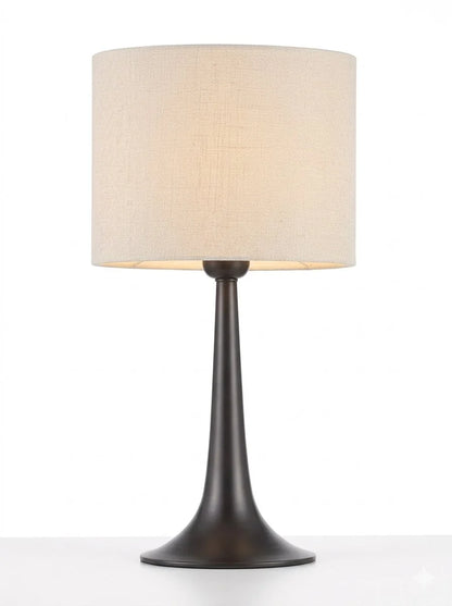 Decorative Table Lamp – Modern Fabric Shade