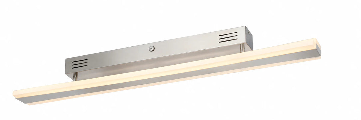 Modern Linear Ceiling Lamps – Slim Dual-Light Bar Design with Sleek Metallic Finish