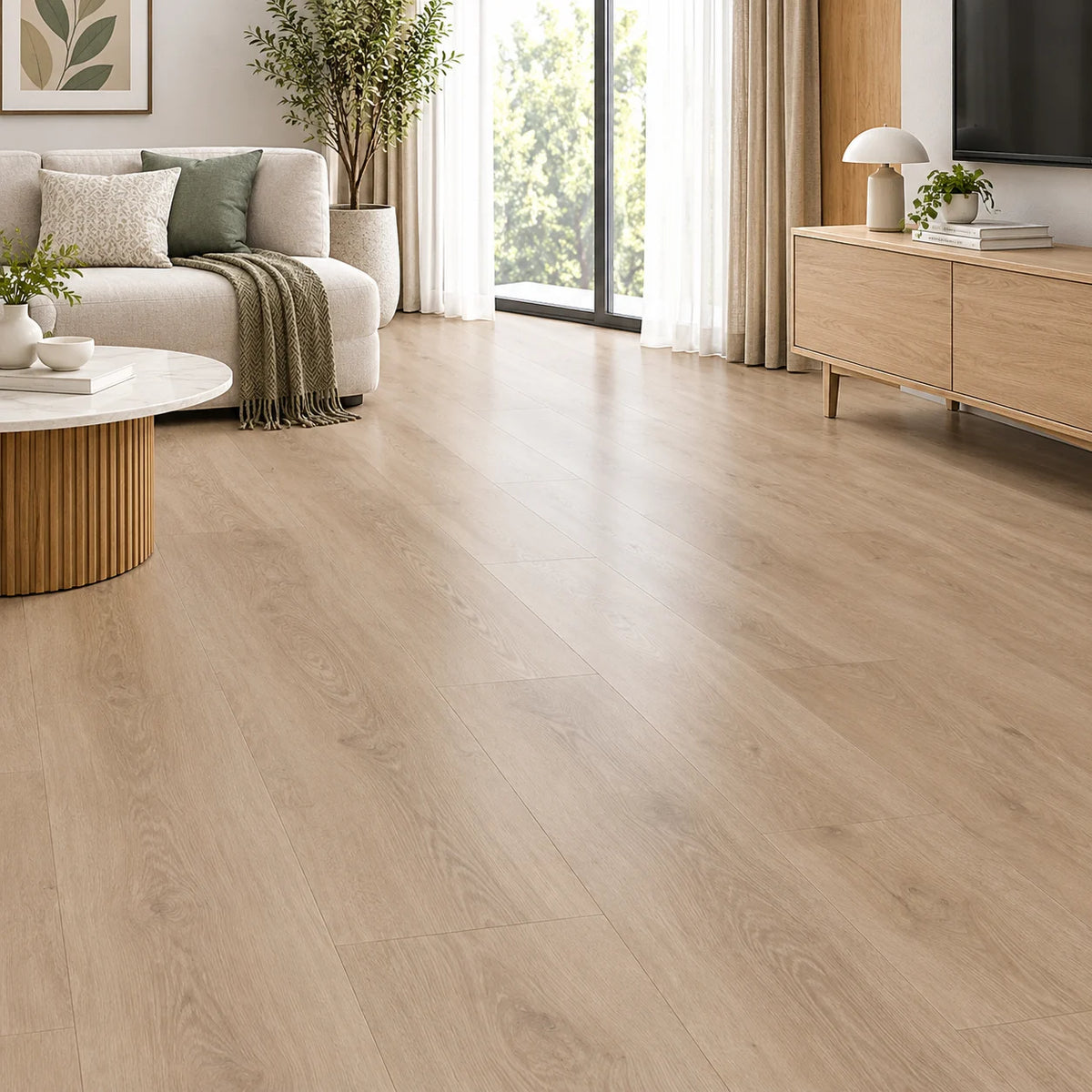 Klar Oak Wood-Look Flooring – Natural Wood Grain with Multiple Color Options