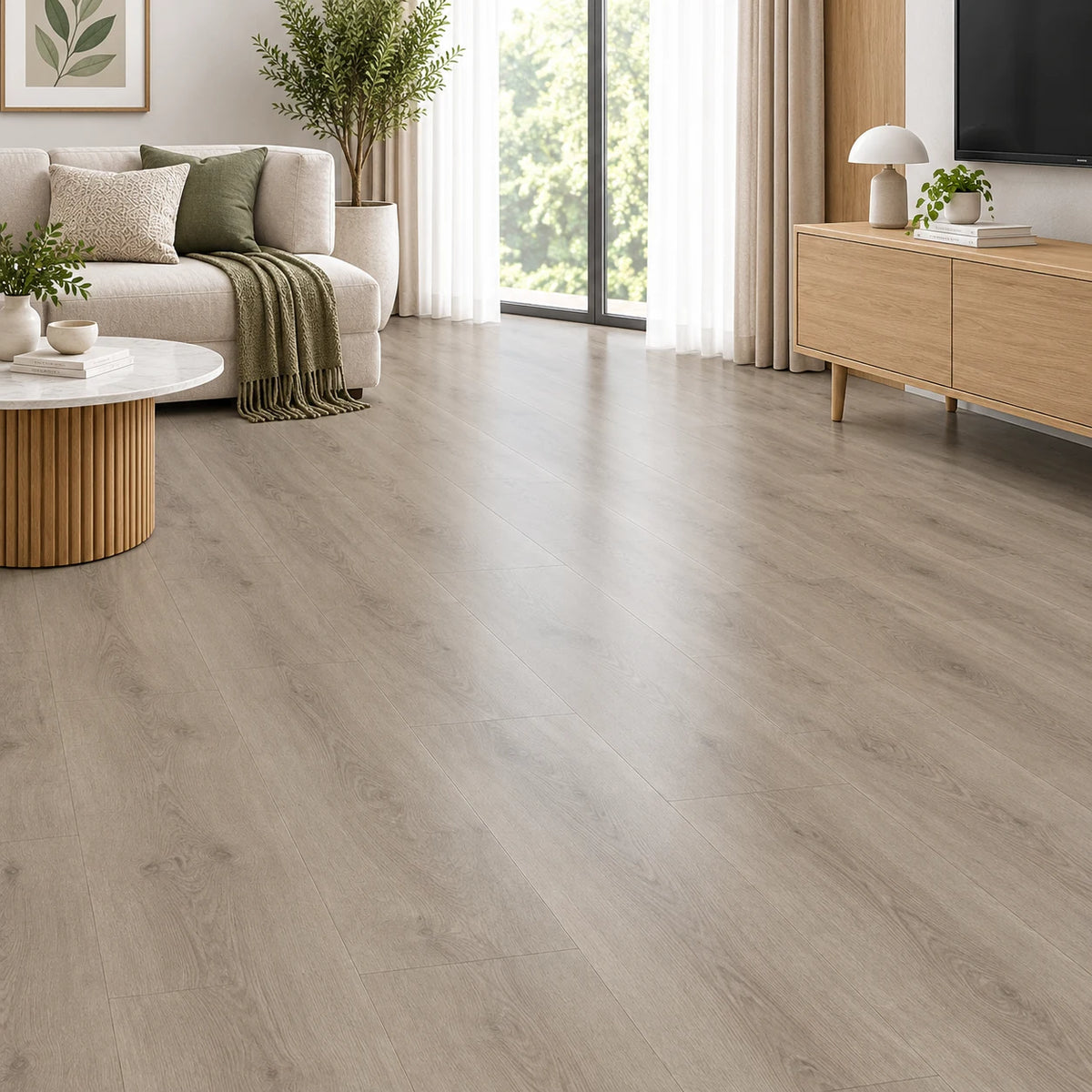 Klar Oak Wood-Look Flooring – Natural Wood Grain with Multiple Color Options