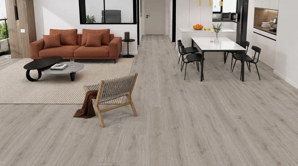 Light Maple Oak Wood-Look Flooring – Natural Wood Grain with Multiple Color Options