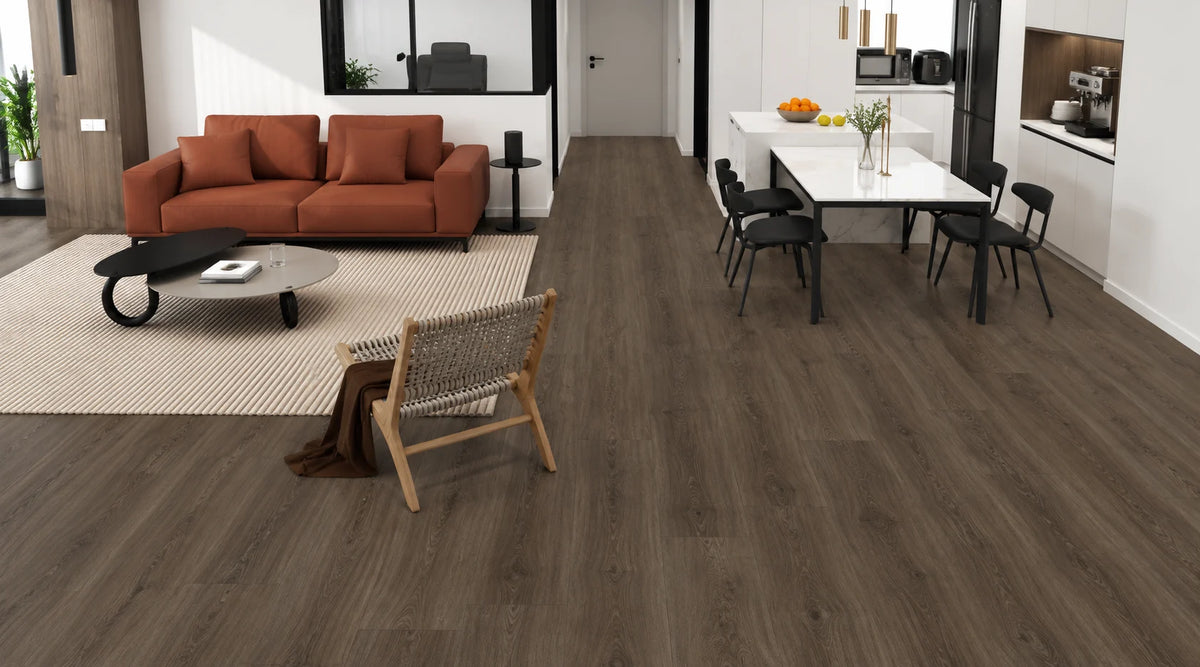 Light Maple Oak Wood-Look Flooring – Natural Wood Grain with Multiple Color Options