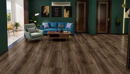 Clemence Oak Wood-Look Flooring – Natural Wood Grain with 6 Color Options and Embossed Texture for SPC/WPC/LVT