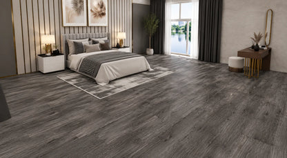 Aurora Oak Wood-Look Flooring – Natural Wood Grain with 7 Color Options and Embossed Texture for SPC/WPC/LVT