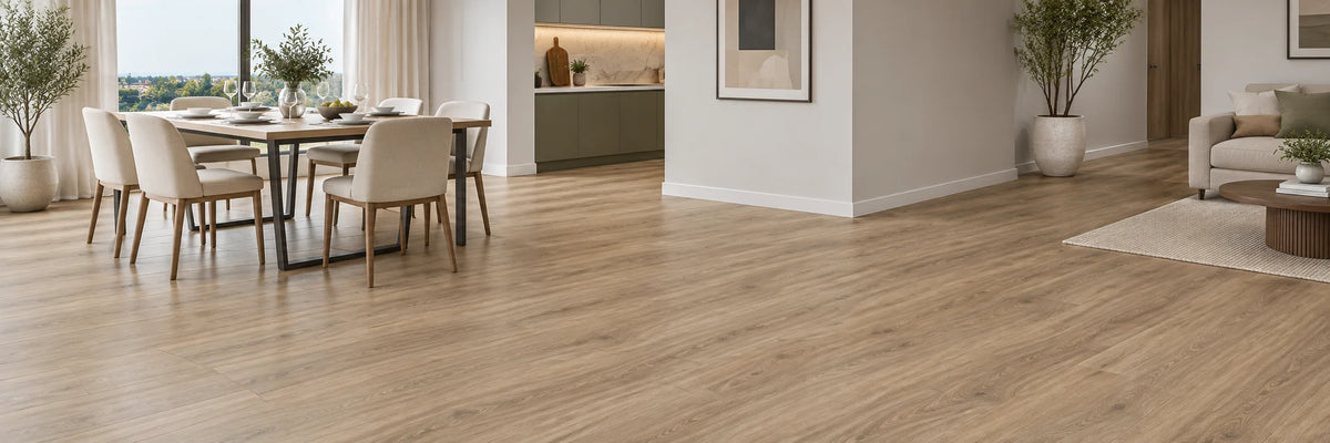 Elara Oak Wood-Look Flooring – Natural Wood Grain with 8 Color Options and Embossed Texture for SPC/WPC/LVT