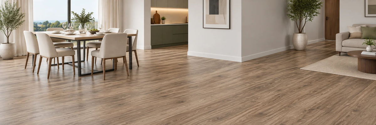 Elara Oak Wood-Look Flooring – Natural Wood Grain with 8 Color Options and Embossed Texture for SPC/WPC/LVT