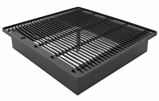 Heavy-Duty Black Steel Platform Bed Base – 1,800 lbs Weight Capacity, 18-Inch Height, Reinforced Steel Slat Support