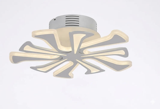 Modern Artistic Ceiling Lamps – Abstract Curved Design with Soft LED Glow