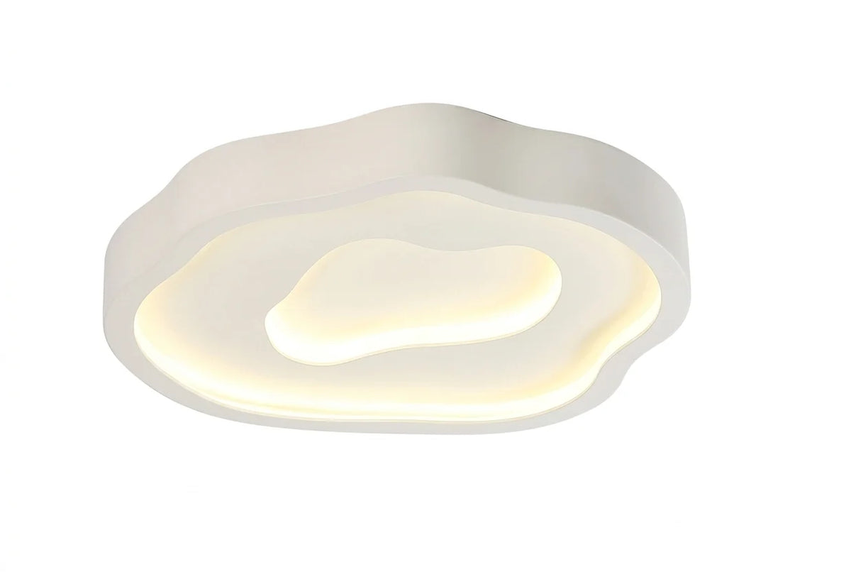 Modern Flower-Shaped Ceiling Lamps – Soft Layered LED Design with Elegant Curves