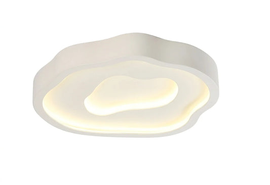 Modern Flower-Shaped Ceiling Lamps – Soft Layered LED Design with Elegant Curves